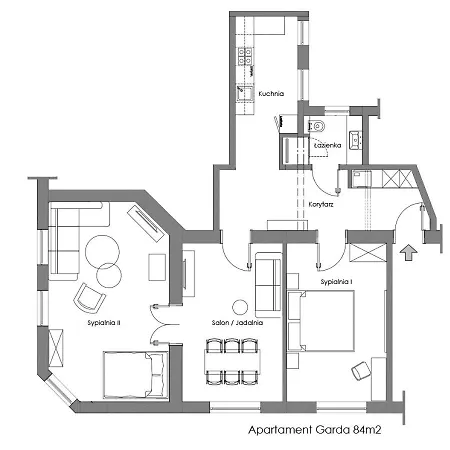 Sanhaus - Garda - Z 2 Sypialniami I Parkingiem Apartment *